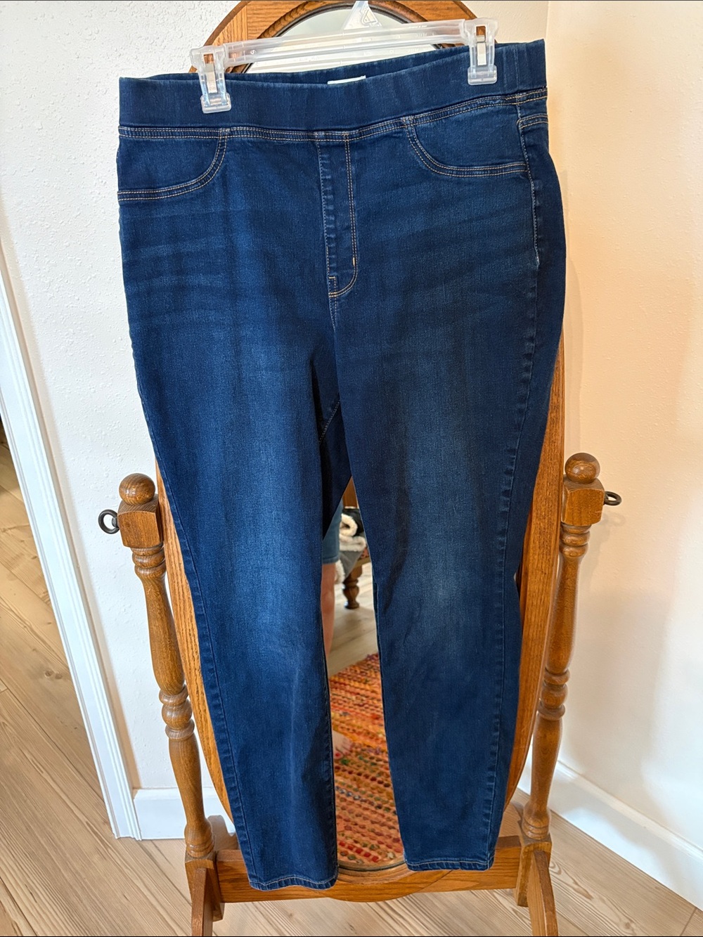 Wonderly Dark Blue Stretch Jeggings